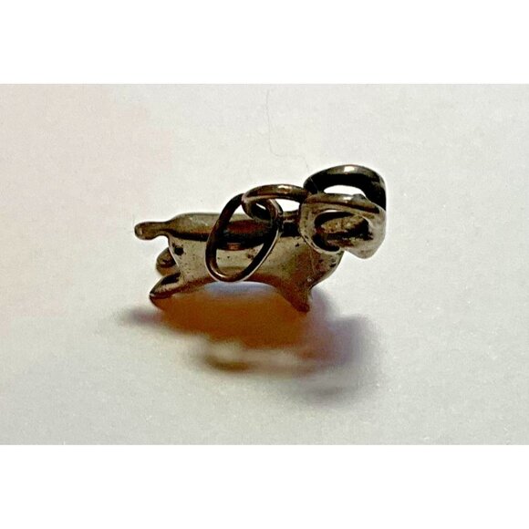 Ram Aries Zodiac Sterling Silver Pendant Full Body Animal 3 D - Picture 3 of 3